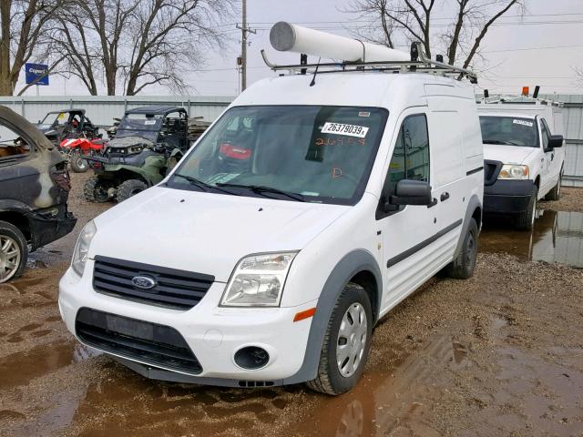 NM0LS7DN2DT167063 - 2013 FORD TRANSIT CO WHITE photo 2