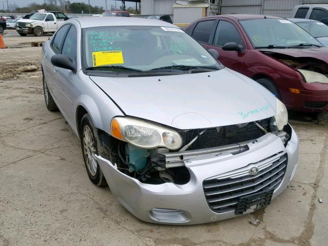 1C3EL46R74N279793 - 2004 CHRYSLER SEBRING LX SILVER photo 1