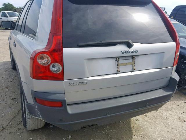 YV1CY592051137782 - 2005 VOLVO XC90 SILVER photo 10