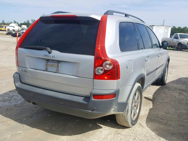 YV1CY592051137782 - 2005 VOLVO XC90 SILVER photo 4