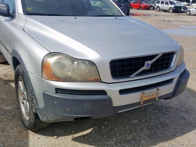 YV1CY592051137782 - 2005 VOLVO XC90 SILVER photo 9