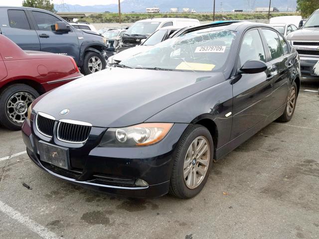 WBAVC535X7FZ81184 - 2007 BMW 328 I SULE BLACK photo 2