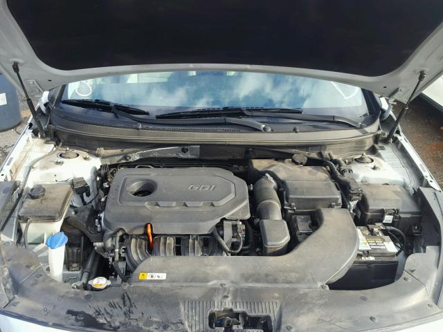 5NPE34AF1FH151304 - 2015 HYUNDAI SONATA SPO SILVER photo 7