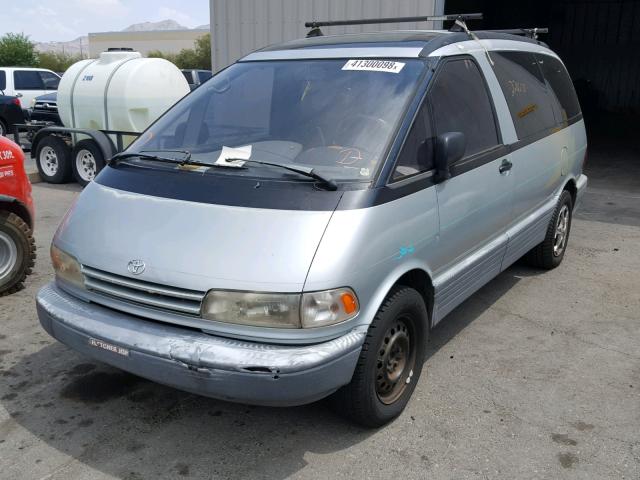 JT3AC12R6P1081978 - 1993 TOYOTA PREVIA LE SILVER photo 2