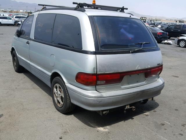 JT3AC12R6P1081978 - 1993 TOYOTA PREVIA LE SILVER photo 3