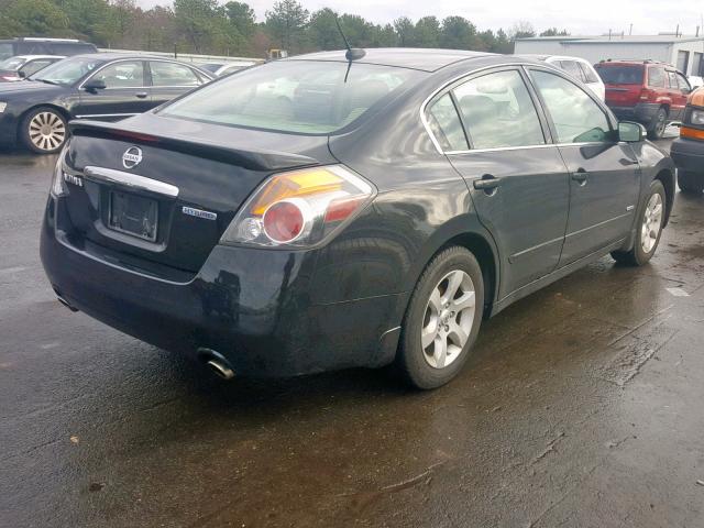 1N4CL21E49C118015 - 2009 NISSAN ALTIMA HYB BLACK photo 4