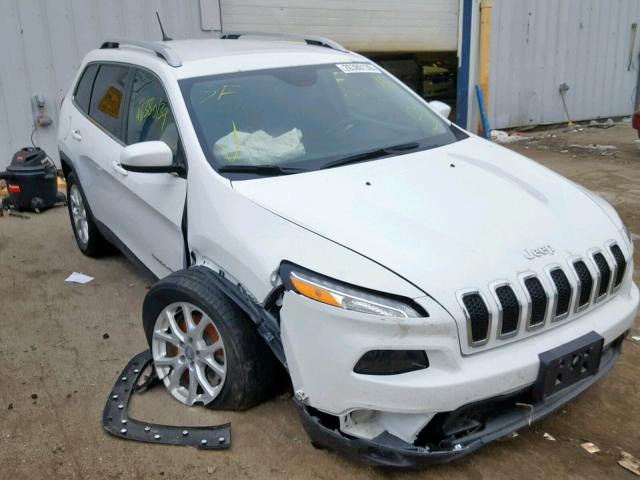 1C4PJLCB4JD563346 - 2018 JEEP CHEROKEE L WHITE photo 1