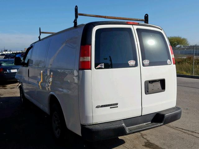 1GCSGAFX4C1106691 - 2012 CHEVROLET EXPRESS G1 WHITE photo 3