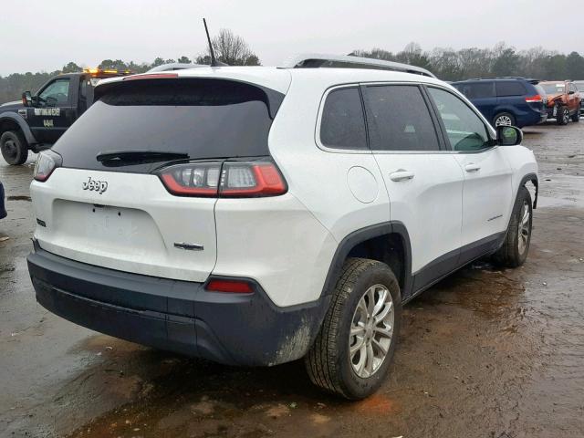 1C4PJLCB8KD262905 - 2019 JEEP CHEROKEE L WHITE photo 4