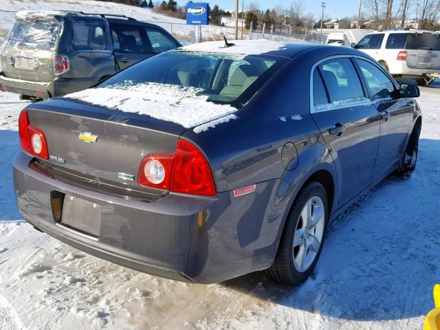 1G1ZA5EU3BF233263 - 2011 CHEVROLET MALIBU LS CHARCOAL photo 4