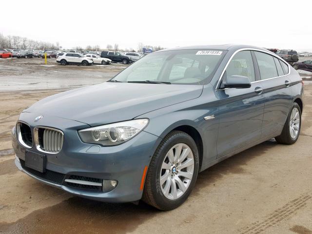 WBASN4C52AC208662 - 2010 BMW 550 GT GRAY photo 2