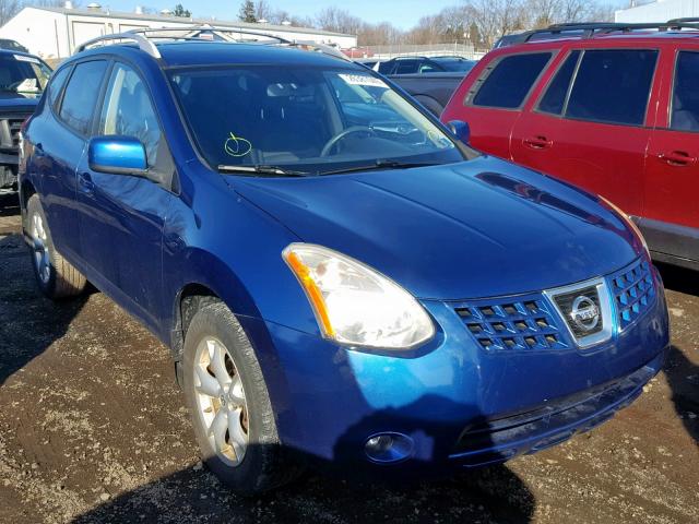 JN8AS58V48W116715 - 2008 NISSAN ROGUE S BLUE photo 1