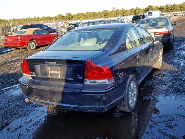 YV1RH592172635495 - 2007 VOLVO S60 2.5T GRAY photo 4