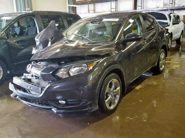 3CZRU6H54HG702659 - 2017 HONDA HR-V EX BLACK photo 2