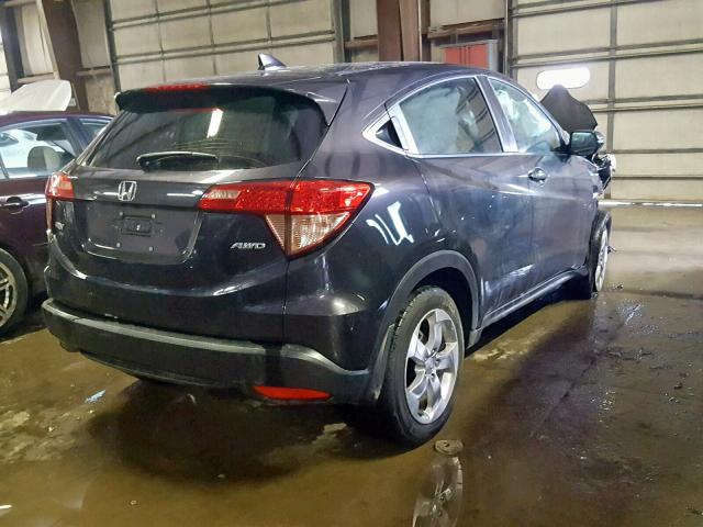 3CZRU6H54HG702659 - 2017 HONDA HR-V EX BLACK photo 4