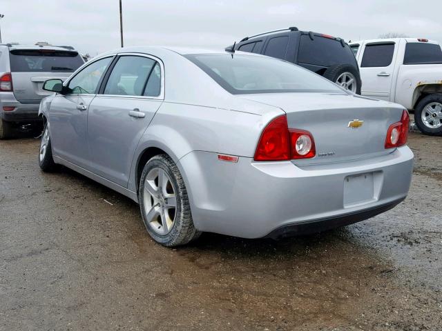 1G1ZB5E19BF207494 - 2011 CHEVROLET MALIBU LS 银色 照片 3