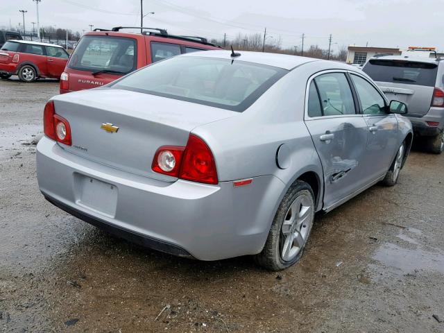 1G1ZB5E19BF207494 - 2011 CHEVROLET MALIBU LS 银色 照片 4