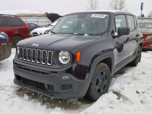 ZACCJAAT0FPB73389 - 2015 JEEP RENEGADE S 黑色 照片 2