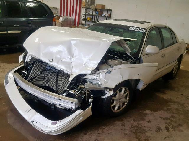 1G4CW54K634164513 - 2003 BUICK PARK AVENU WHITE photo 2