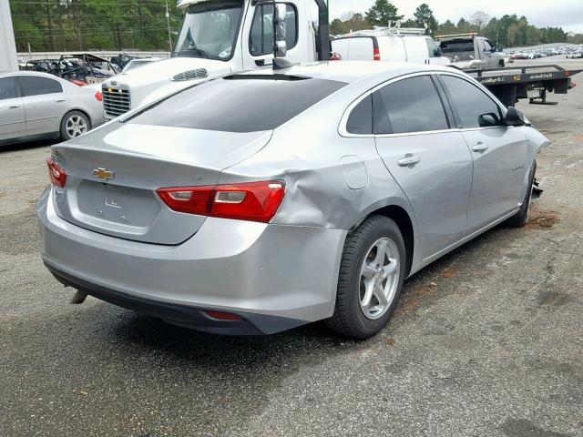 1G1ZB5ST7GF212013 - 2016 CHEVROLET MALIBU LS SILVER photo 4
