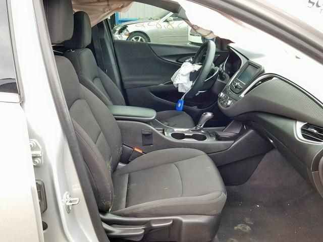 1G1ZB5ST7GF212013 - 2016 CHEVROLET MALIBU LS SILVER photo 5