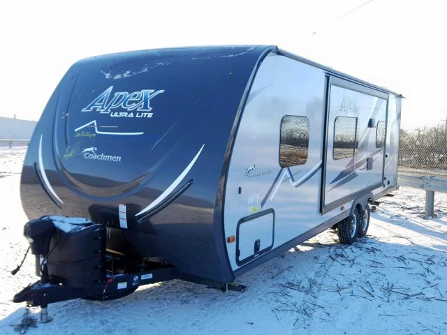 5ZT2CXPB6KF015746 - 2019 COACH TRAILER TWO TONE photo 2