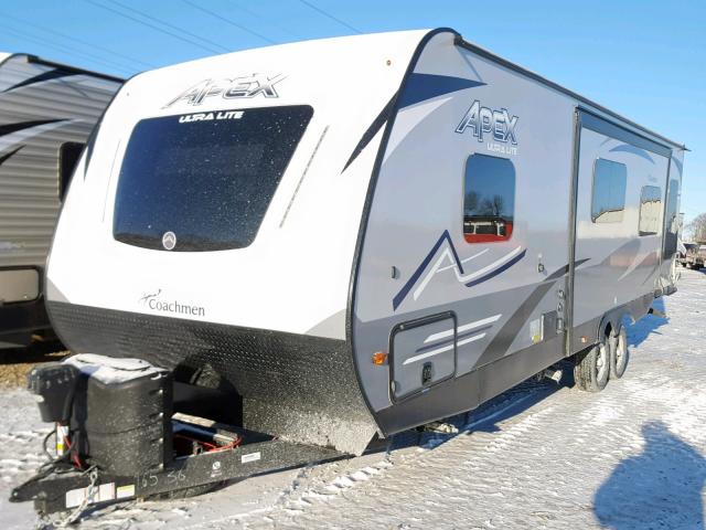 5ZT2CXTB3KF016536 - 2019 COACH TRAILER TWO TONE photo 2