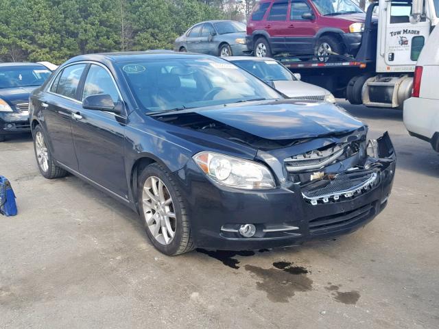 1G1ZK57749F145563 - 2009 CHEVROLET MALIBU LTZ BLACK photo 1