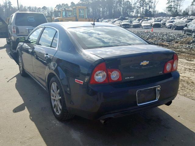 1G1ZK57749F145563 - 2009 CHEVROLET MALIBU LTZ BLACK photo 3