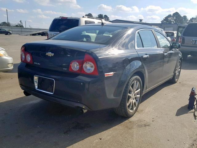 1G1ZK57749F145563 - 2009 CHEVROLET MALIBU LTZ BLACK photo 4