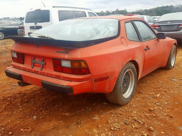 WP0AA0947GN455223 - 1986 PORSCHE 944 RED photo 4