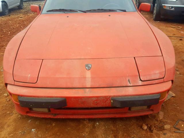 WP0AA0947GN455223 - 1986 PORSCHE 944 RED photo 7