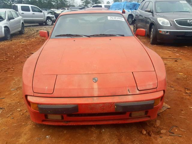 WP0AA0947GN455223 - 1986 PORSCHE 944 RED photo 9