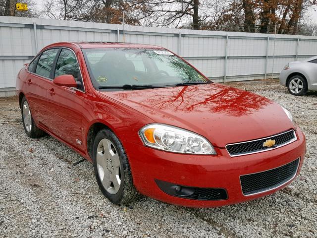 2G1WD58C881331069 - 2008 CHEVROLET IMPALA SUP RED photo 1