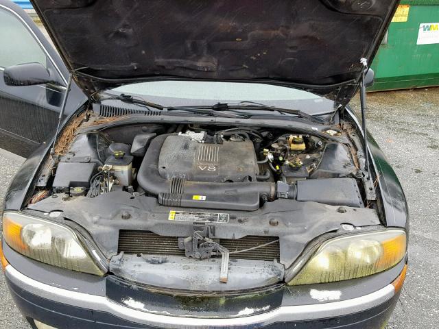 1LNHM87A82Y675860 - 2002 LINCOLN LS BLACK photo 7