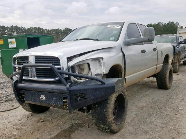 3D7KS28A17G848900 - 2007 DODGE RAM 2500 S ვერცხლისფერი ფოტო 2
