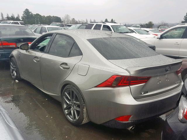 JTHBE1D23F5019678 - 2015 LEXUS IS 350 GRAY photo 3