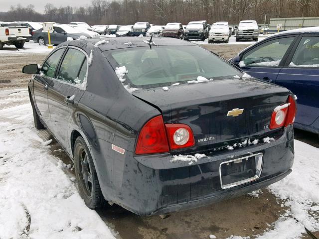 1G1ZG57B994222574 - 2009 CHEVROLET MALIBU LS 黑色 照片 3