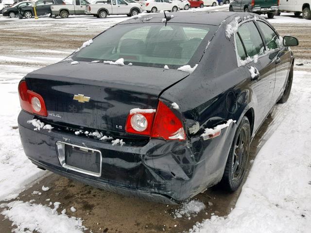 1G1ZG57B994222574 - 2009 CHEVROLET MALIBU LS 黑色 照片 4