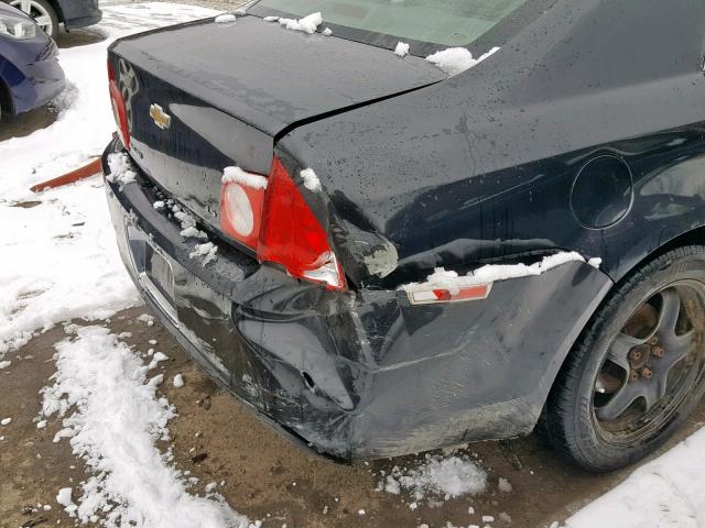 1G1ZG57B994222574 - 2009 CHEVROLET MALIBU LS 黑色 照片 9