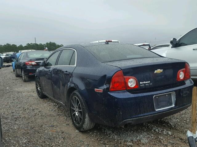 1G1ZD5EB3AF113807 - 2010 CHEVROLET MALIBU 2LT BLUE photo 3