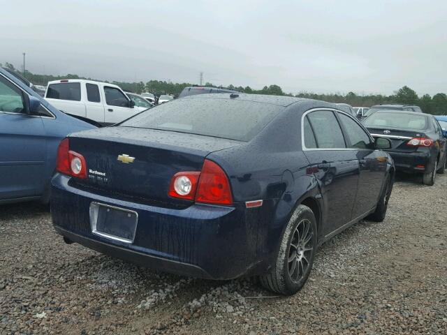 1G1ZD5EB3AF113807 - 2010 CHEVROLET MALIBU 2LT BLUE photo 4