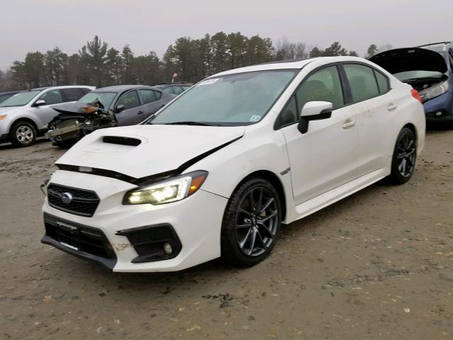 JF1VA1H60J9835469 - 2018 SUBARU WRX LIMITE WHITE photo 2