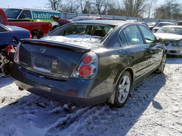 1N4BL11D56C191712 - 2006 NISSAN ALTIMA SE GRAY photo 4