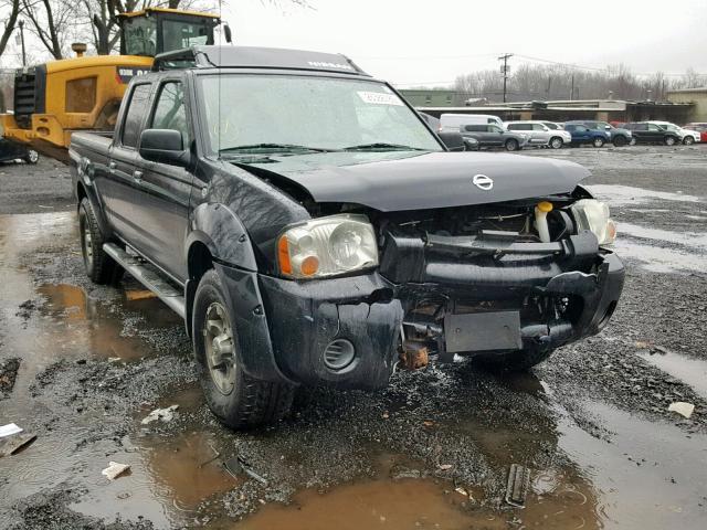 1N6ED29Y53C406211 - 2003 NISSAN FRONTIER C BLACK photo 1