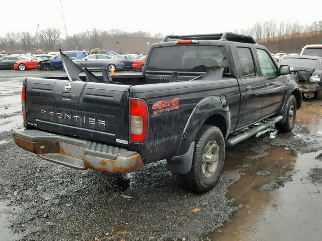 1N6ED29Y53C406211 - 2003 NISSAN FRONTIER C BLACK photo 4