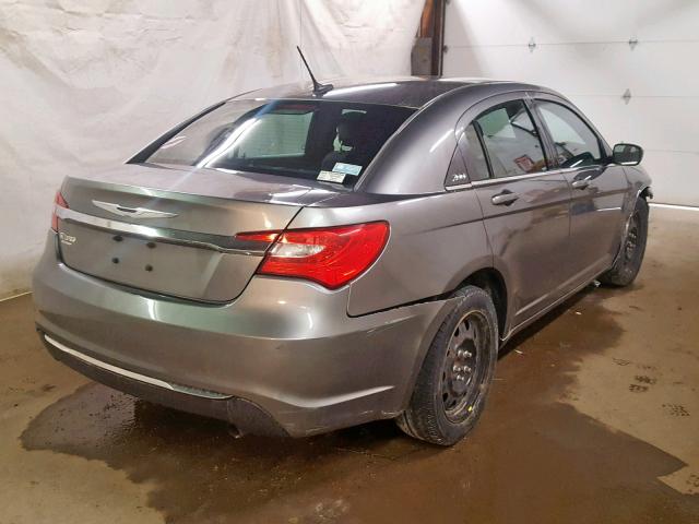 1C3CCBABXDN686612 - 2013 CHRYSLER 200 LX GRAY photo 4