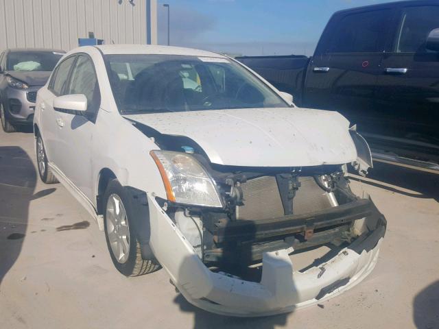 3N1AB6AP7AL602267 - 2010 NISSAN SENTRA 2.0 WHITE photo 1