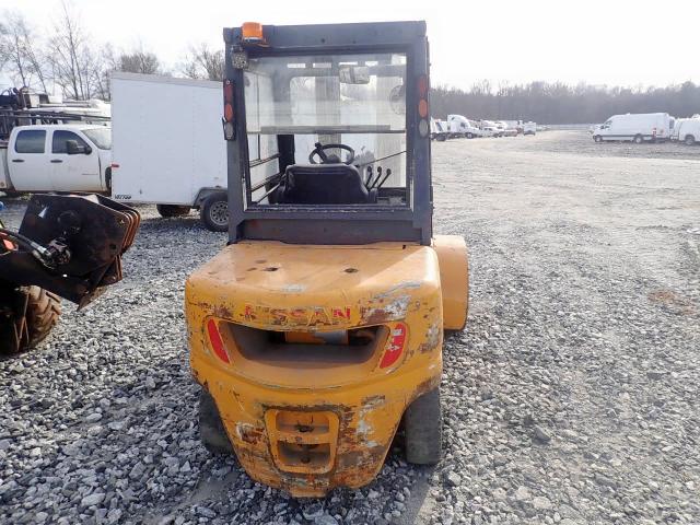 MYGL02A35V - 2008 NISSAN FORKLIFT YELLOW photo 6