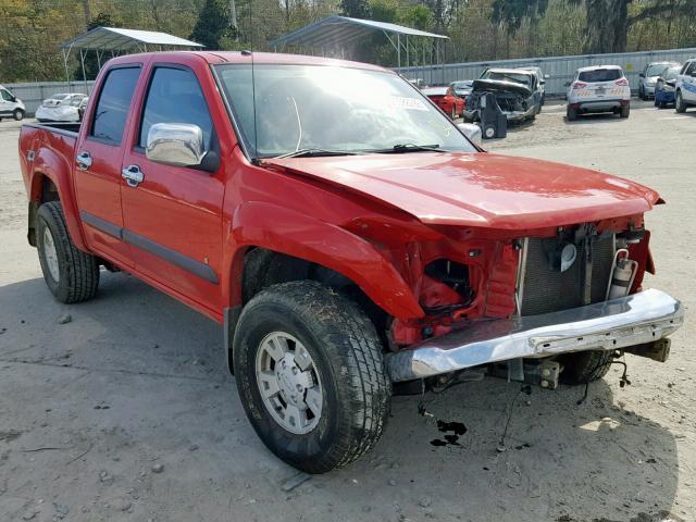 1GCDT136X68166244 - 2006 CHEVROLET COLORADO RED photo 1